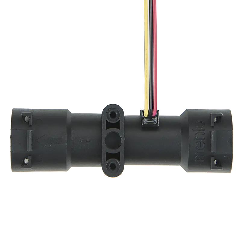 Extended Double End Quick Plug Water Flow Sensor